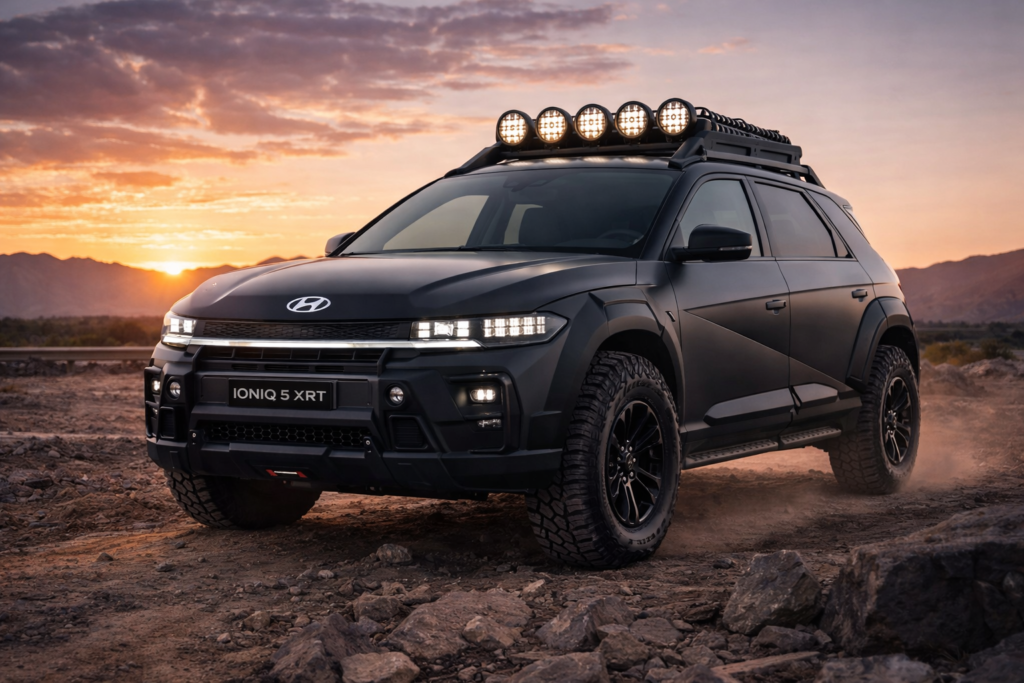 Hyundai Ioniq 5 XRT off road electric SUV rugged design